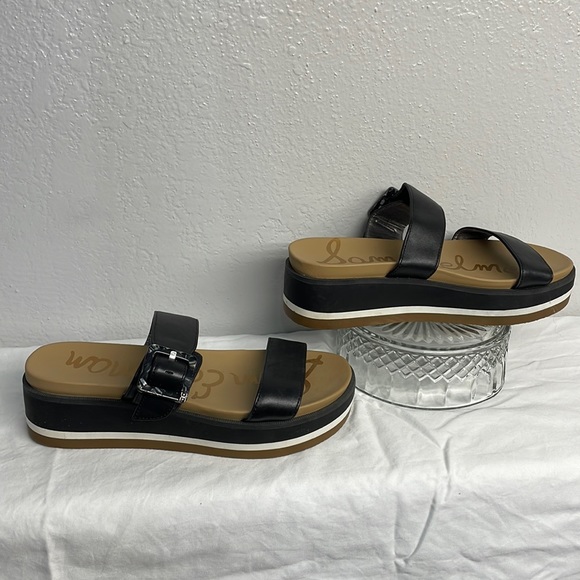 EUC Sam Edelman Agustine leather sandals 7 - Picture 1 of 8